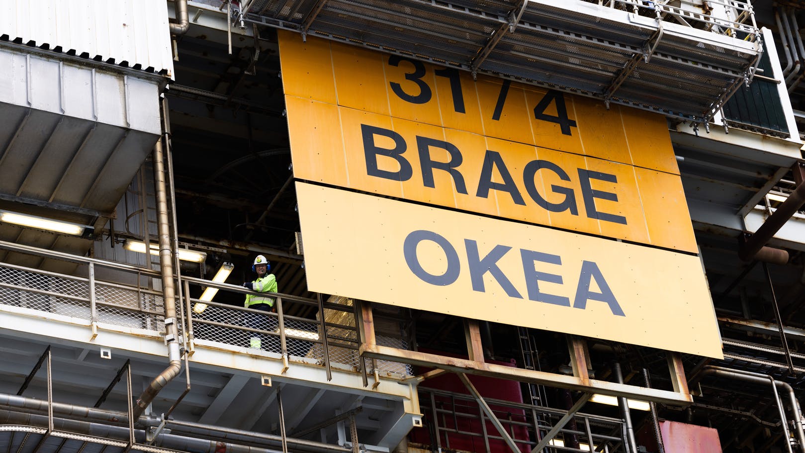 OKEA's Brage platform in the North Sea