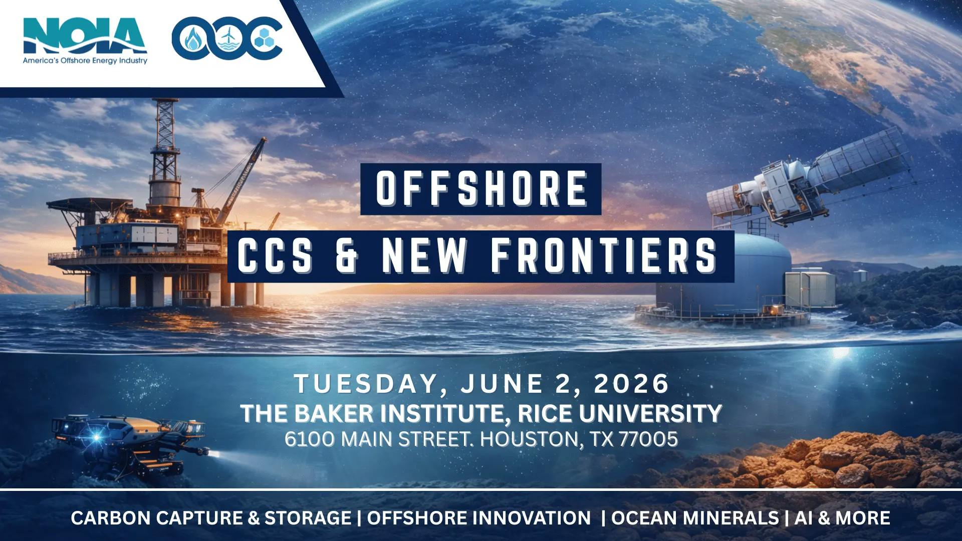 NOIA & OOC: Offshore CCS and New Frontiers event details