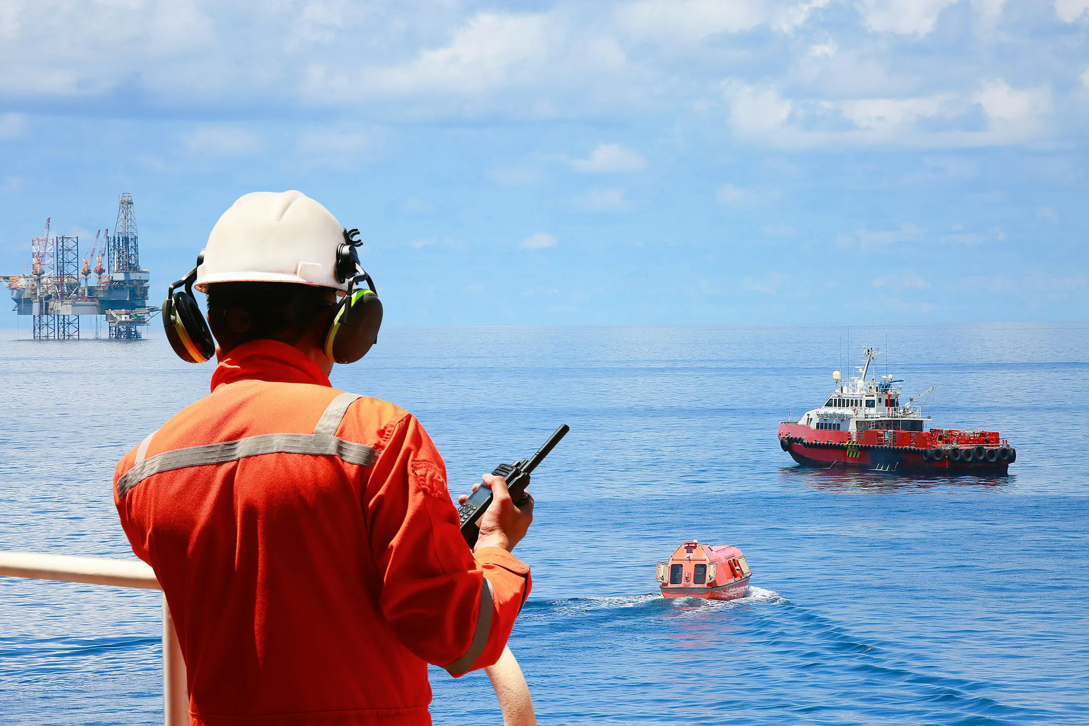 offshore technician worker