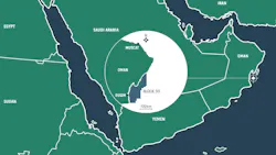 Masirah Oil offshore Oman map Masirah Oil offshore Oman map