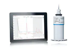 Image 1. With Bluetooth, modern radar level transmitters can be commissioned from a tablet or a smartphone. All graphics courtesy of Endress+Hauser Image 1. With Bluetooth, modern radar level transmitters can be commissioned from a tablet or a smartphone. All graphics courtesy of Endress+Hauser