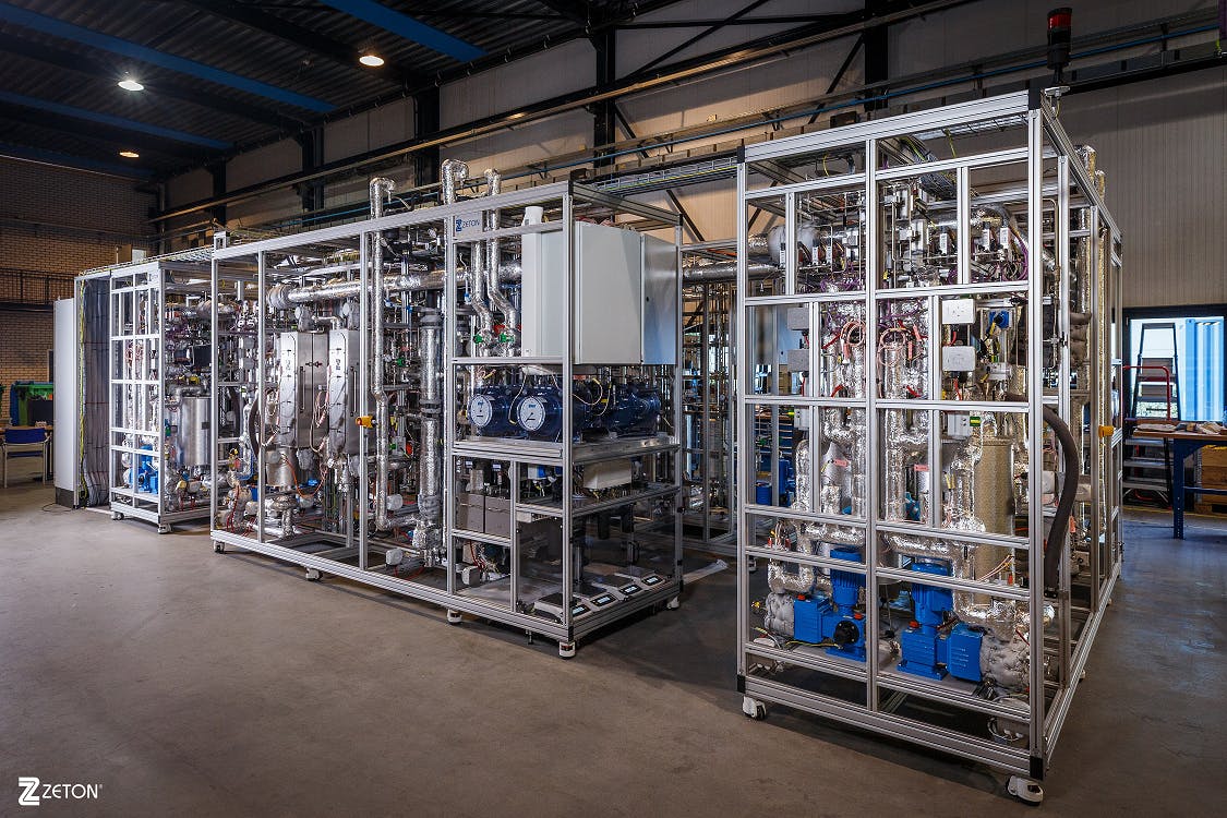 Figure 1: High throughput catalytic pilot plant.