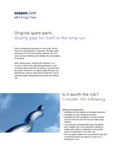 Original spare parts seepex brochure