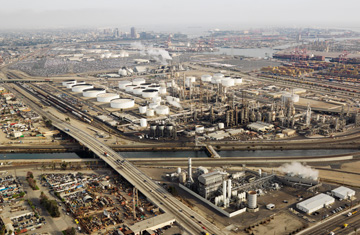oil refinery