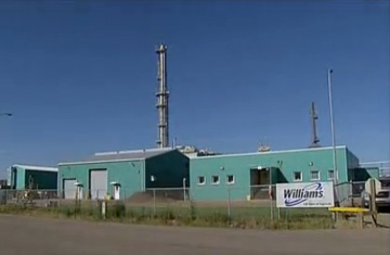 Williams oil Canadian operations