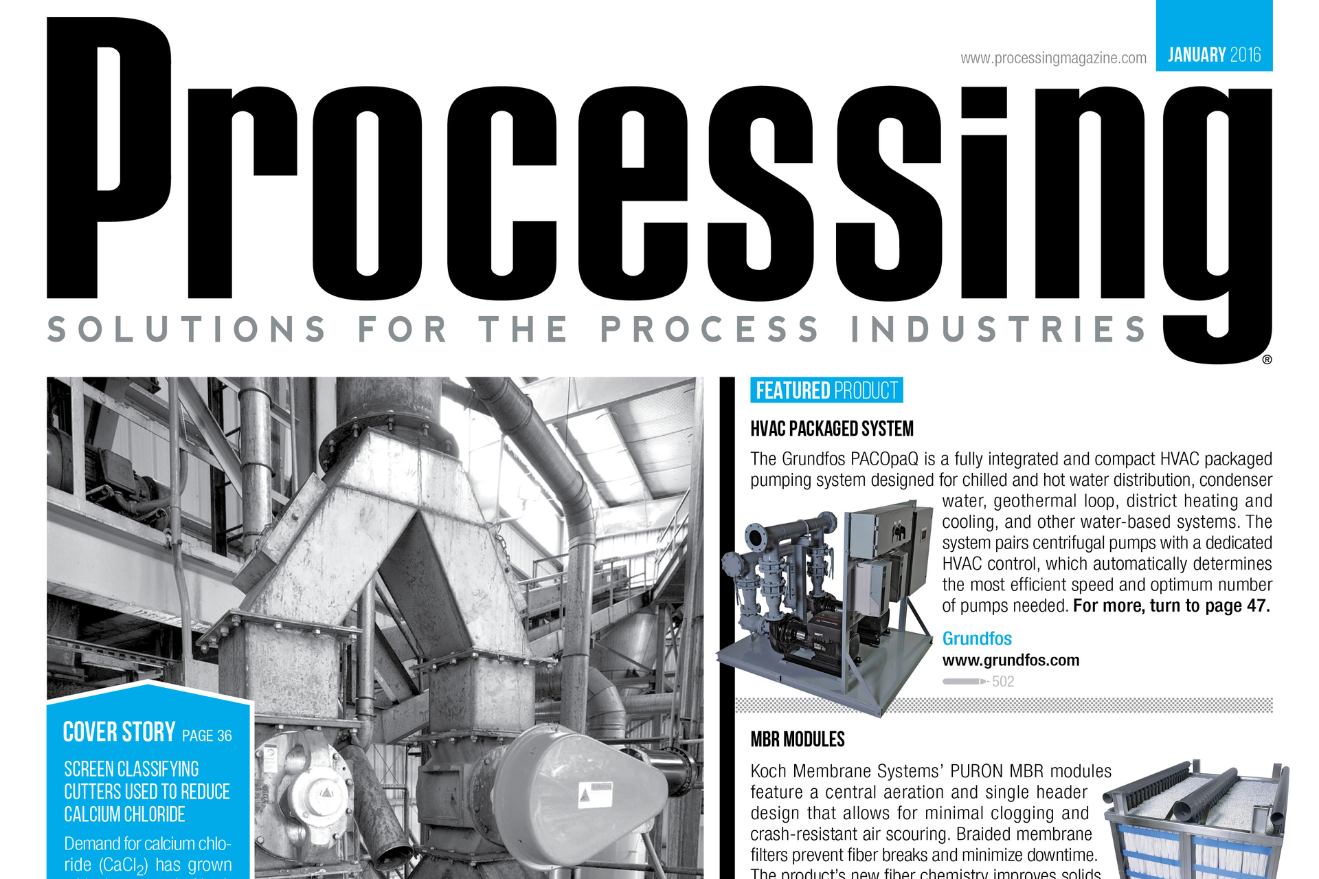The January 2016 issue of Processing unveils a new print design.
