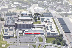 Ariel view of Campbell Soup Company. Image courtesy of Campbell Soup Company Ariel view of Campbell Soup Company. Image courtesy of Campbell Soup Company