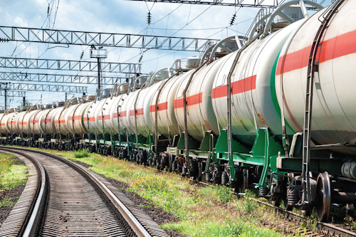 Image 1. A regeneration facility increased worker safety and efficiency by automating measurement of hazardous liquids in rail cars with a wireless sensor control system. All images courtesy of SignalFire Wireless Telemetry
