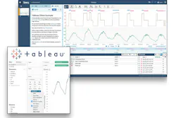 Screenshot of Seeq and Tableau interface. Image courtesy of Seeq and Tableau Screenshot of Seeq and Tableau interface. Image courtesy of Seeq and Tableau
