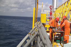 Personnel are regularly exposed to the threat of systematic failures such as pipeline leaks and/or equipment breakdowns. All images courtesy of Fluenta Personnel are regularly exposed to the threat of systematic failures such as pipeline leaks and/or equipment breakdowns. All images courtesy of Fluenta