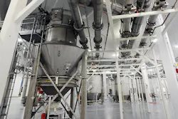 Pneumatic conveying installation. All images courtesy of Schenck Process. Pneumatic conveying installation. All images courtesy of Schenck Process.