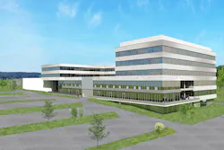 A visualization of ABB’s future innovation and training campus at the home of B&R in Eggelsberg, Upper Austria A visualization of ABB’s future innovation and training campus at the home of B&R in Eggelsberg, Upper Austria