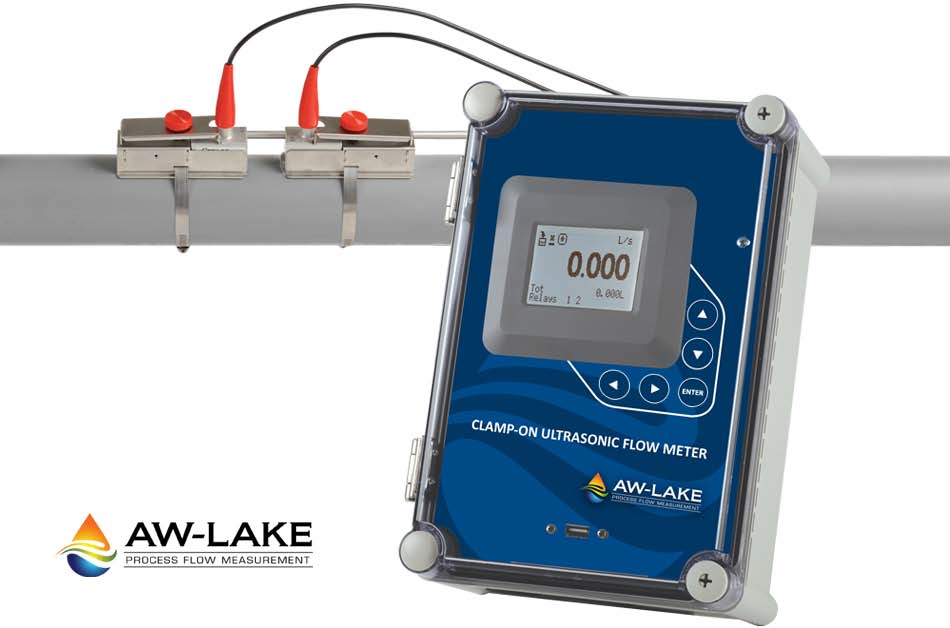 Clamp-On Ultrasonic Flow Meter