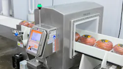 Metal detectors offer end-to-end protection against dangerous metal contaminants and are used for both raw materials and finished goods inspection. Metal detectors offer end-to-end protection against dangerous metal contaminants and are used for both raw materials and finished goods inspection.