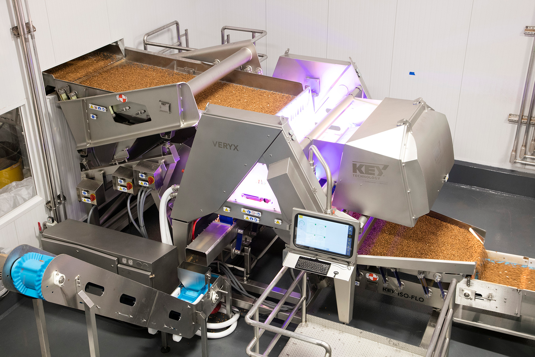 Caro Nut selected Key&rsquo;s new VERYX BioPrint sorter to protect product quality while increasing yield.