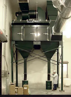 Custom designed and installed dust collection systems help food manufacturers reduce worker exposure and combustible dust incidents. Custom designed and installed dust collection systems help food manufacturers reduce worker exposure and combustible dust incidents.