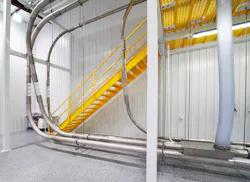 The number of high-speed, sanitary conveying systems already in place within food processing facilities demonstrates the critical role they play to help achieve manufacturing goals. The number of high-speed, sanitary conveying systems already in place within food processing facilities demonstrates the critical role they play to help achieve manufacturing goals.