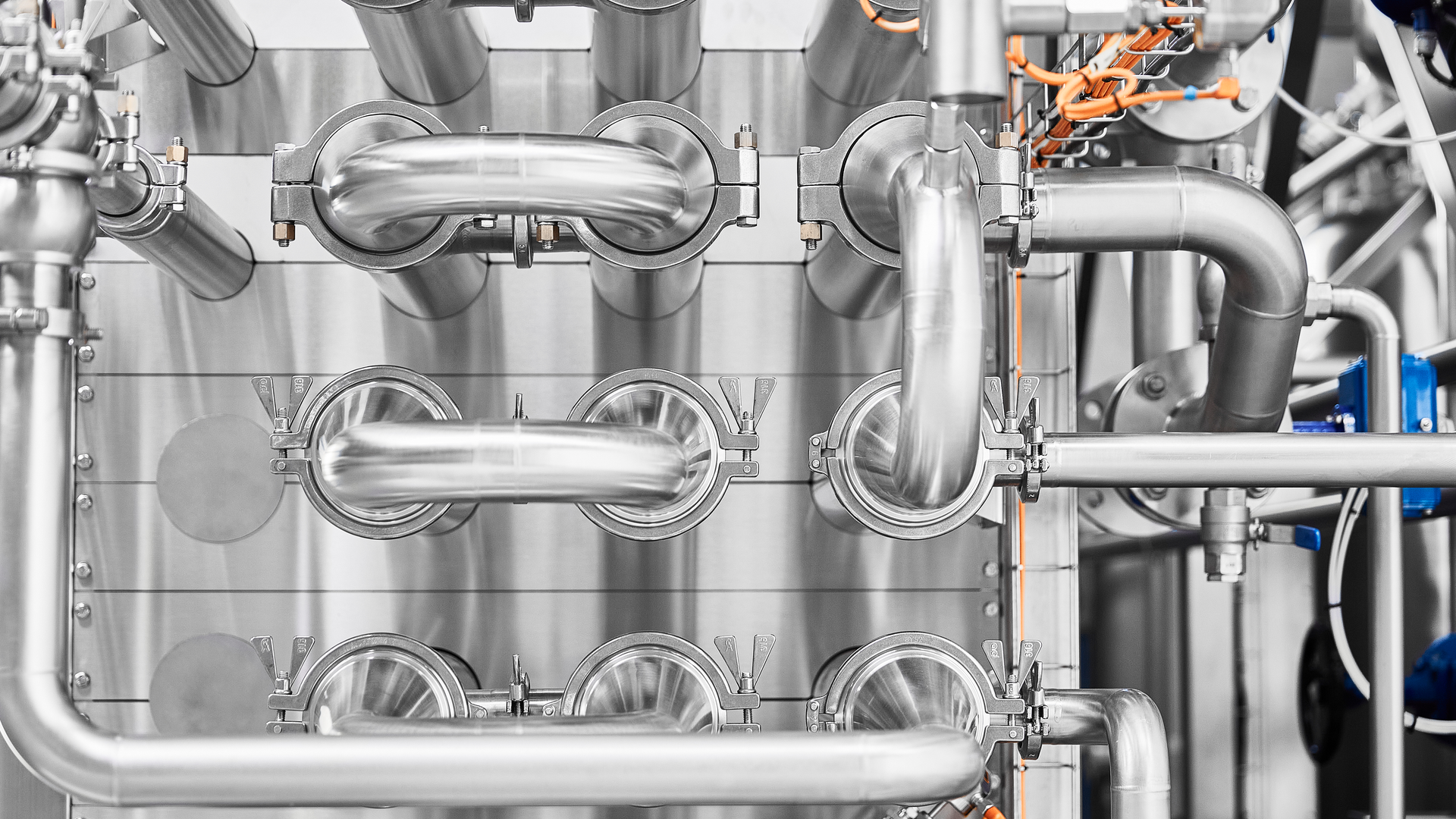 Food processing equipment should be designed to allow easy access for cleaning and to prevent areas where product or materials can build up.