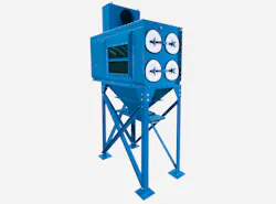 Donaldson’s Downflo Evolution cartridge dust collector. Donaldson’s Downflo Evolution cartridge dust collector.