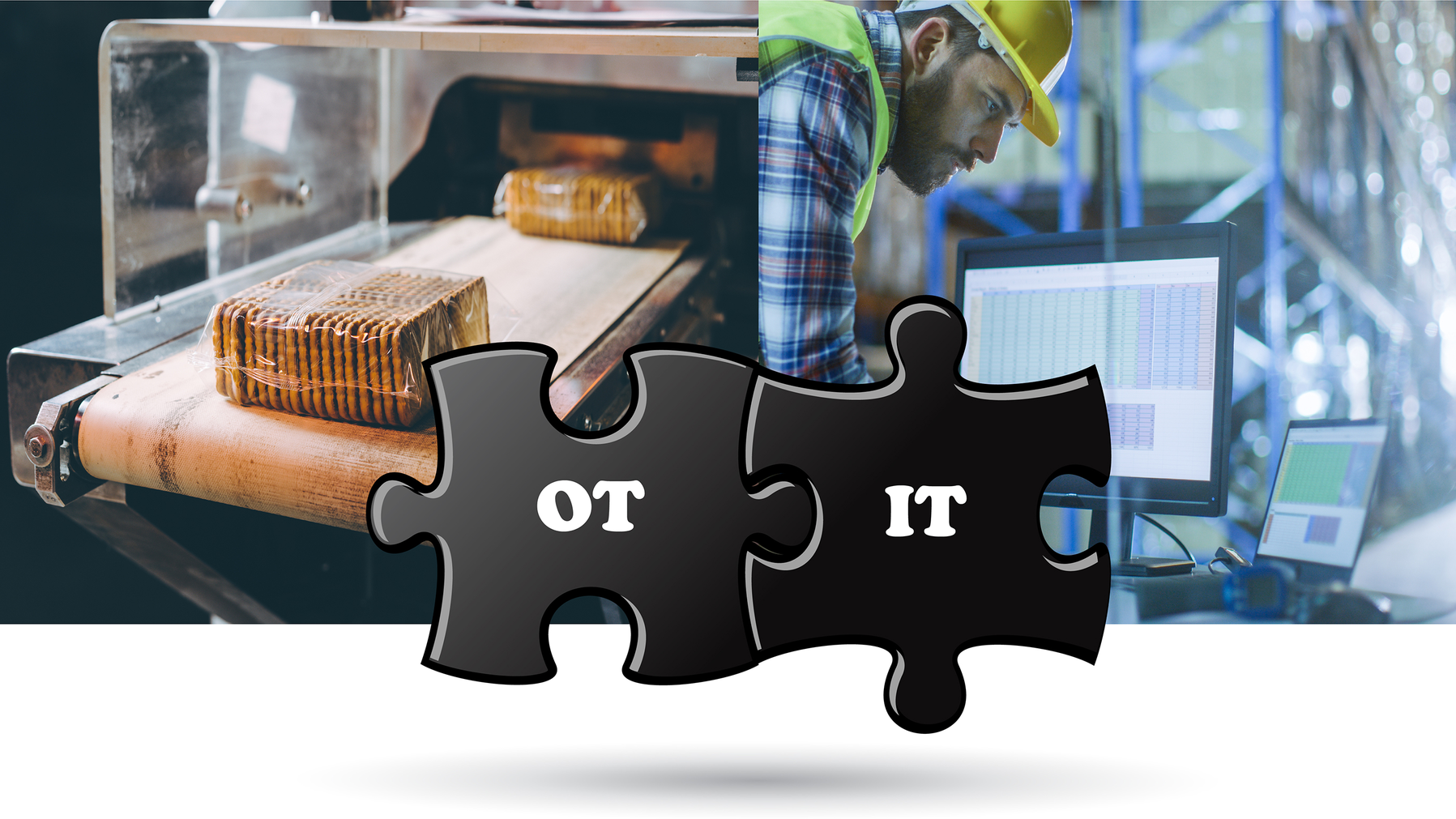 Figure 1: Modern PLCs have moved beyond basic control and now efficiently access all kinds of field data, which is useful for cloud computing purposes such as analytics. Designers need products and technologies enabling scalable and cooperative convergence of OT and IT.
