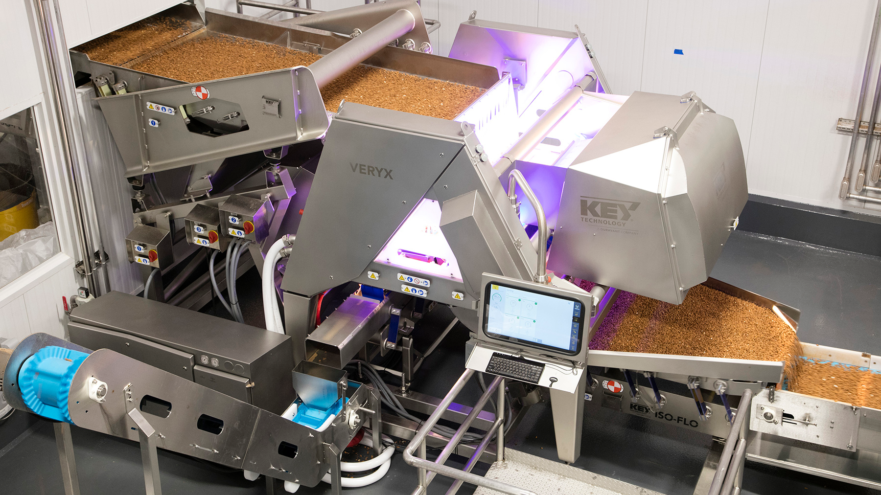 Key Technology&rsquo;s VERYX optical sorter removes FM and defects to maximize food safety, reduce labor and more.