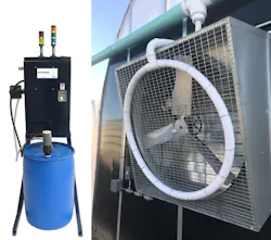 Figure 4: An Ecosorb vapor phase system neutralizes cannabis grow room exhaust odors. Figure 4: An Ecosorb vapor phase system neutralizes cannabis grow room exhaust odors.