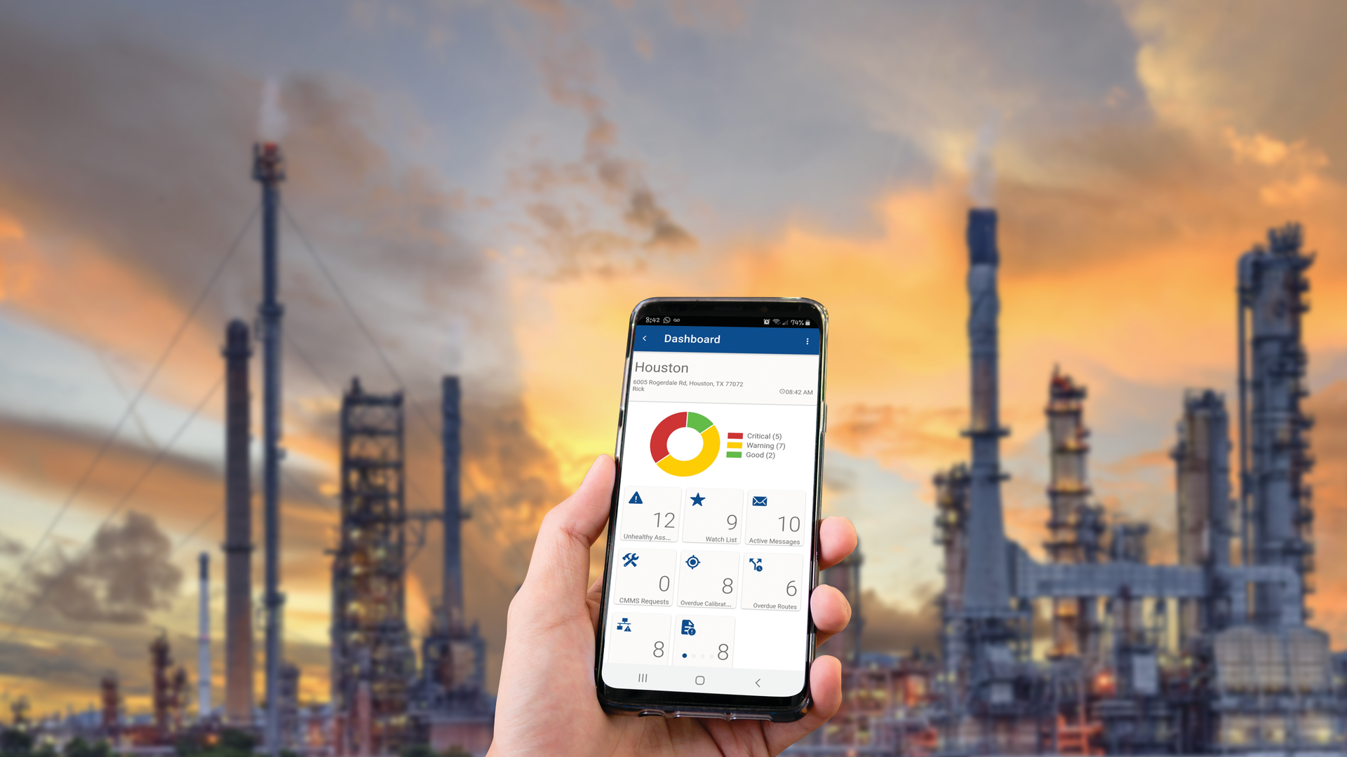 Enterprise asset management software, like Emerson's AMS Optics, empowers connected workers to make informed decisions in the field, while simultaneously improving collaboration.