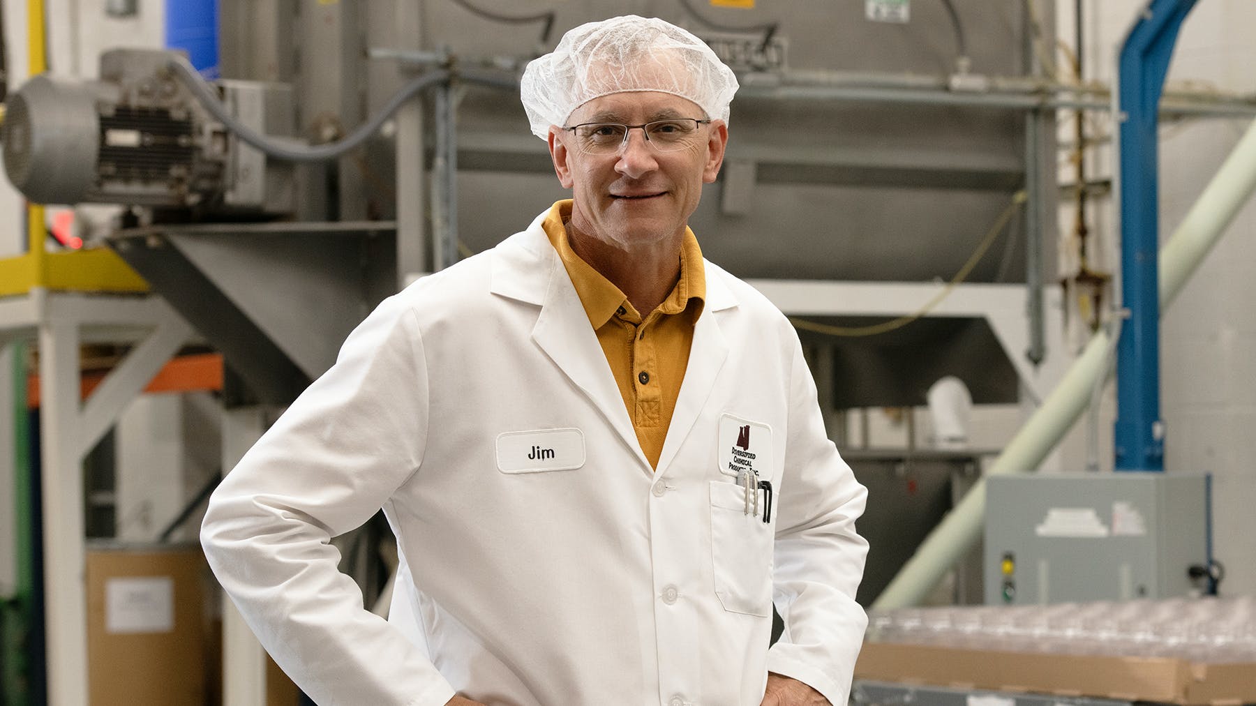 Jim Longo, president of Diversified Chemical Products.