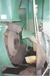 Figure 10: An explosion in a bucket elevator can propagate and result in multiple secondary events. Figure 10: An explosion in a bucket elevator can propagate and result in multiple secondary events.