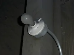 Figure 12: An exposed hot electric light bulb is a potential ignition source for a dust explosion. Figure 12: An exposed hot electric light bulb is a potential ignition source for a dust explosion.