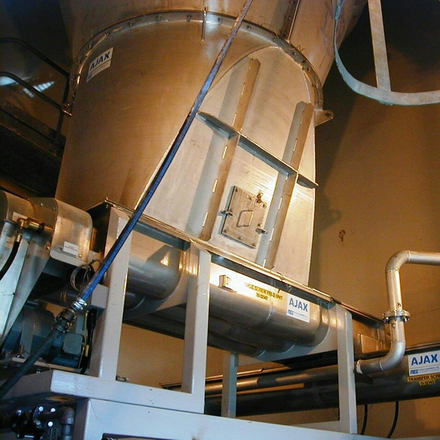 While gravity flow directly from a conical hopper outlet may be adequate for discharge in many applications, an elongated hopper and integral plane-flow feeder offers many advantages that can outweigh the difference in initial equipment costs.