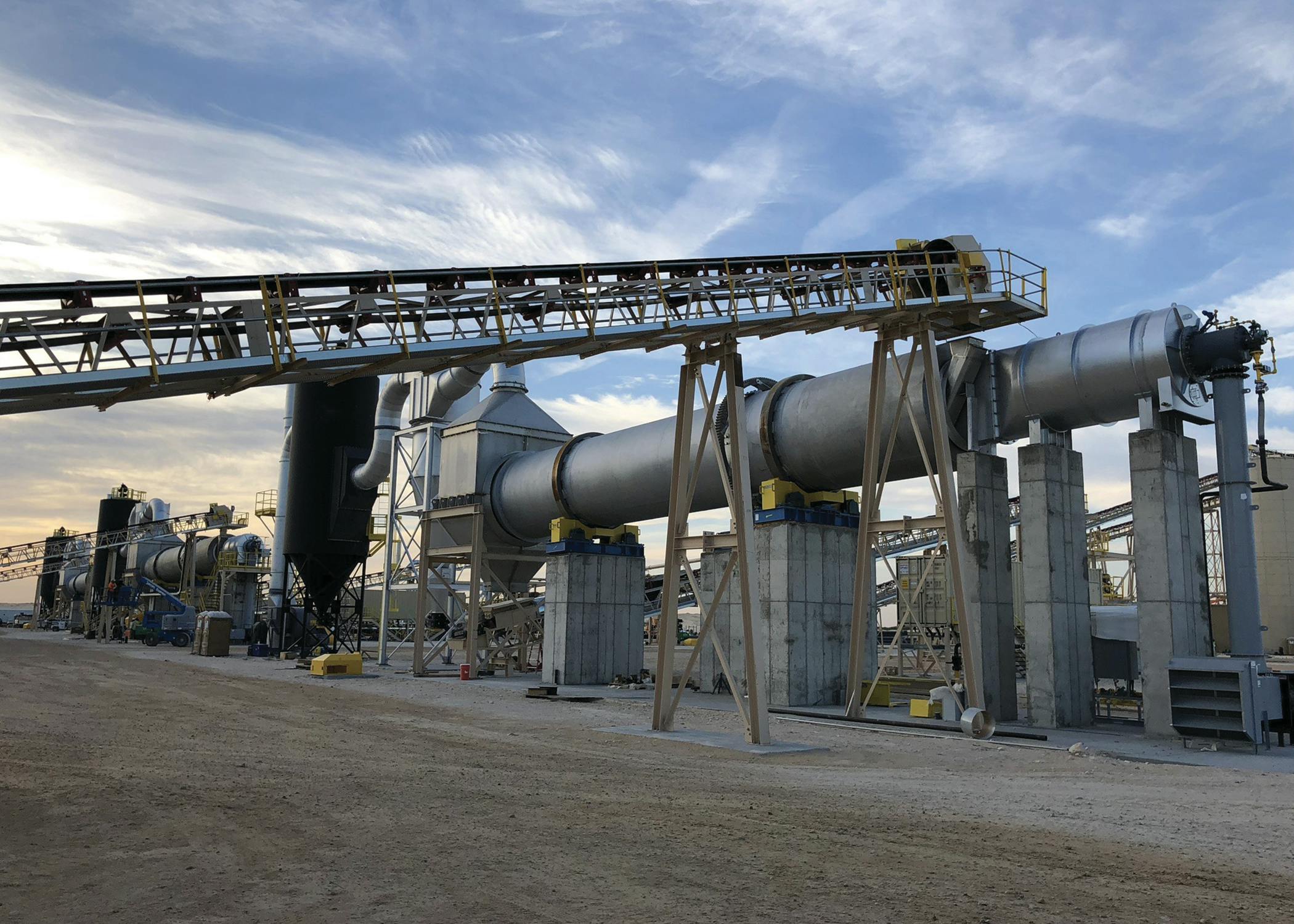 Figure 1. FEECO rotary dryer