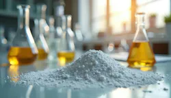 Powder in a lab Powder in a lab