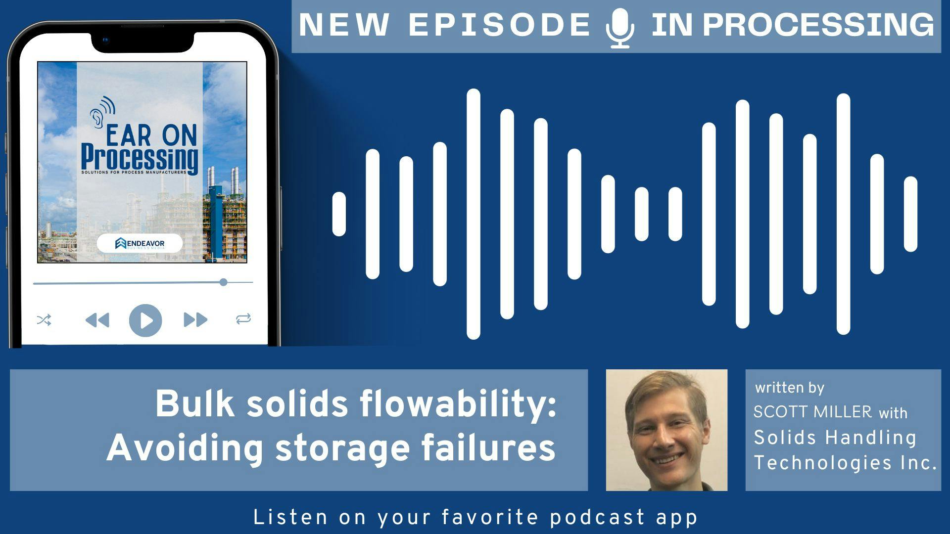 Understanding the root causes of bulk material flow failures with Solids Handling Technologies' Scott Miller