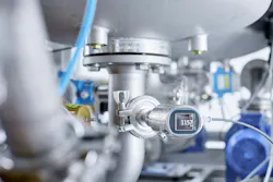Figure 4: A processor upgraded its inventory management system with Endress+Hauser instrumentation — including Cerabar PMP43 hygienic pressure transmitters (pictured) and others — leveraging Netilion, a cloud-based plant management and condition monitoring system, to ensure operational reliability. Figure 4: A processor upgraded its inventory management system with Endress+Hauser instrumentation — including Cerabar PMP43 hygienic pressure transmitters (pictured) and others — leveraging Netilion, a cloud-based plant management and condition monitoring system, to ensure operational reliability.