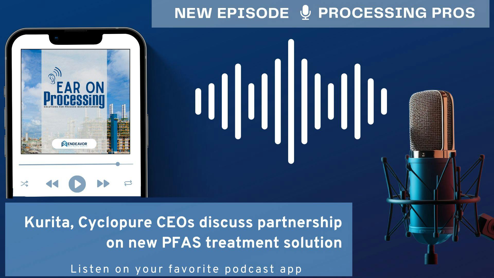 CycloPure and Kurita Partner on Single-Step PFAS Treatment for Industrial and Municipal Water Systems