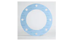 A TEADIT TF1570 gasket used for sealing in pulp and paper continuous digesters. A TEADIT TF1570 gasket used for sealing in pulp and paper continuous digesters.
