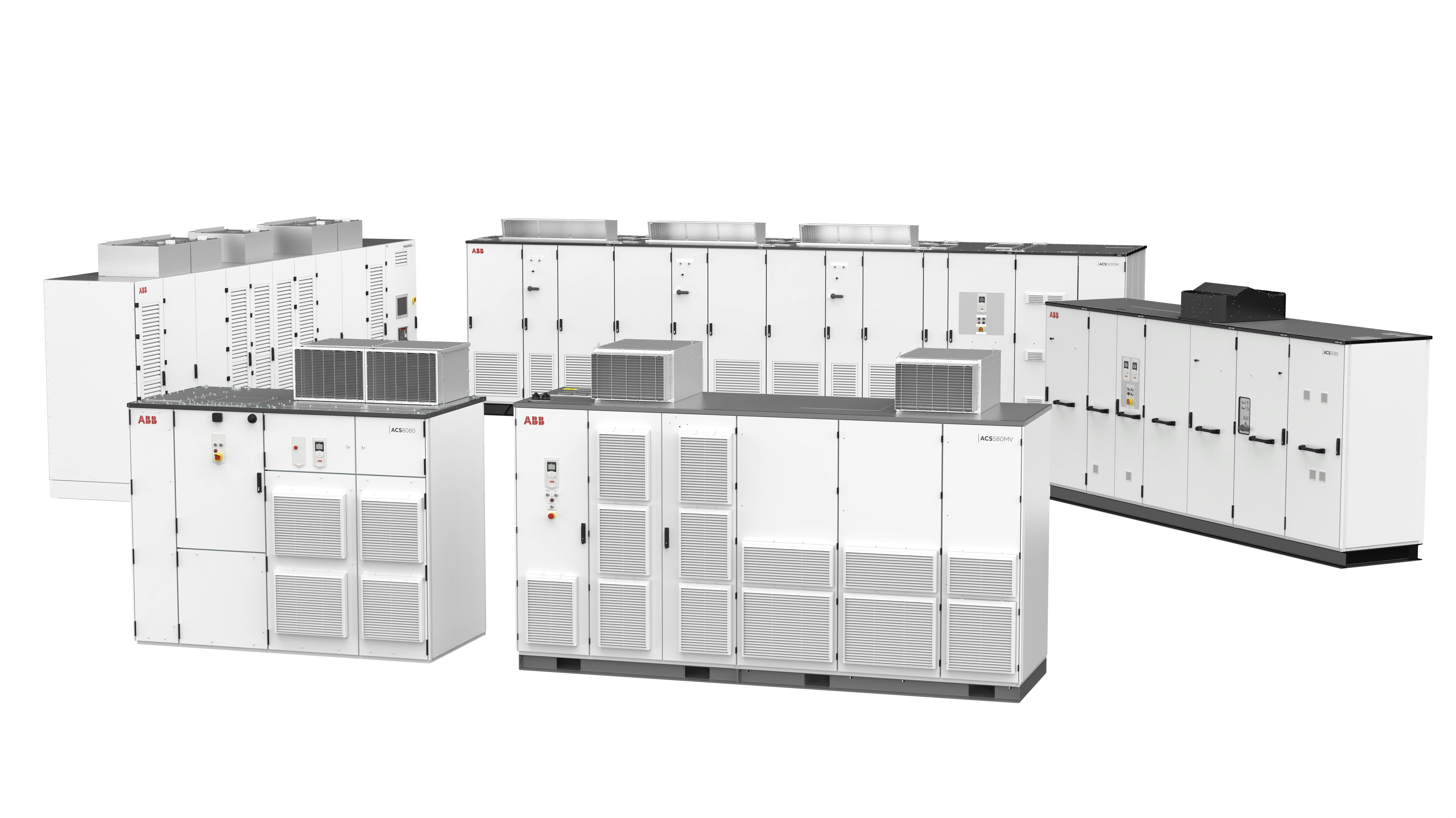 ABB&rsquo;s Medium Voltage Drive Portfolio.