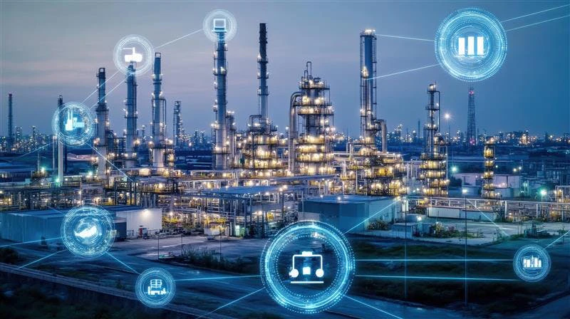 Figure SEQ Figure * ARABIC 1: Connecting data sources is key to realizing operational efficiency and, ultimately, autonomous operations.