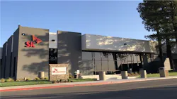 exterior building shot of SK pharmteco facility exterior building shot of SK pharmteco facility