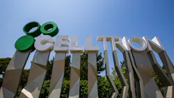 Celltrion sign at headquarters Celltrion sign at headquarters