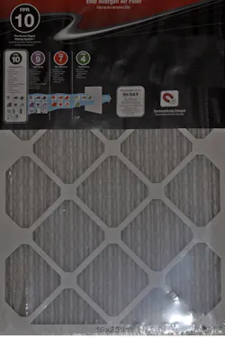 Figure 1a: Air filter FTP10 Figure 1a: Air filter FTP10