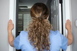 Figure 2a: Fish Pose at door jamb start Figure 2a: Fish Pose at door jamb start