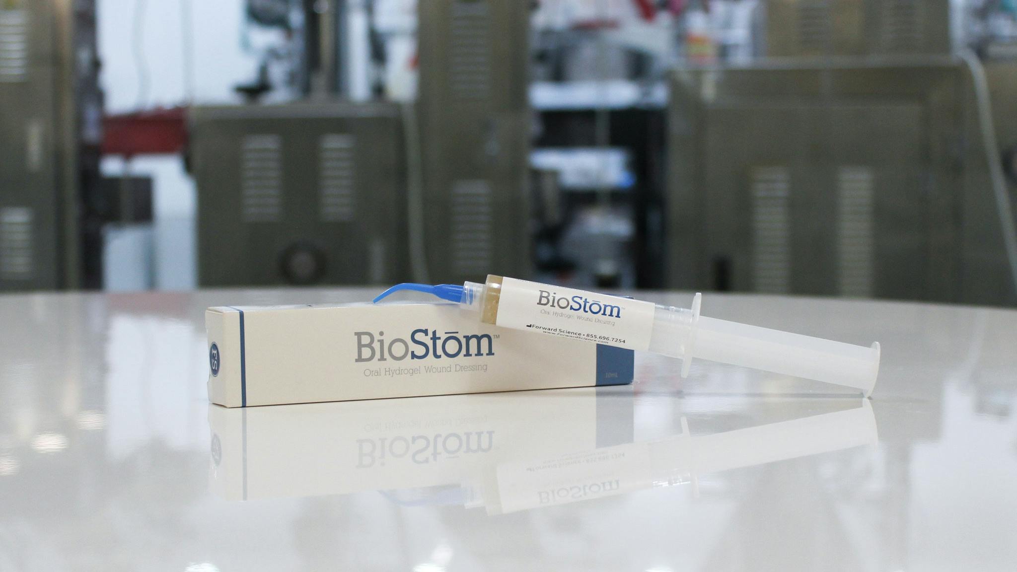 BioStom oral hydrogel wound dressing