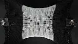 Shape-shifting fibers expand and contract based on body temperature Shape-shifting fibers expand and contract based on body temperature