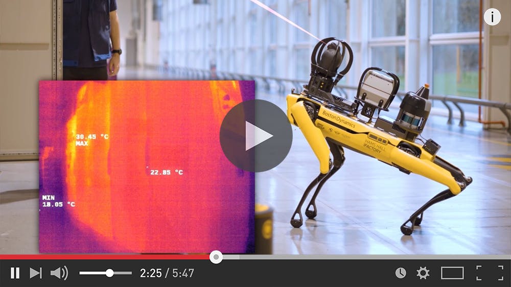 Maintenance Mindset: This robotic dog can sit, stay, and collect maintenance data from the plant floor