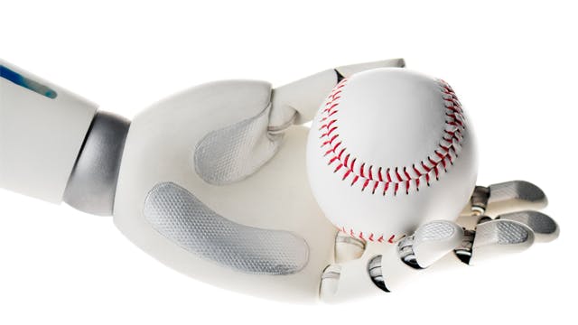 AI teaches robot to throw like a pro. But can it pitch a perfect game?