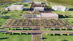 A 3D rendering of Eli Lilly's future Huntsville, Alabama pharmaceutical facility. A 3D rendering of Eli Lilly's future Huntsville, Alabama pharmaceutical facility.