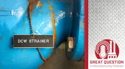 Podcast: How should engineers choose between basket, backwash, and scraper strainers? Podcast: How should engineers choose between basket, backwash, and scraper strainers?