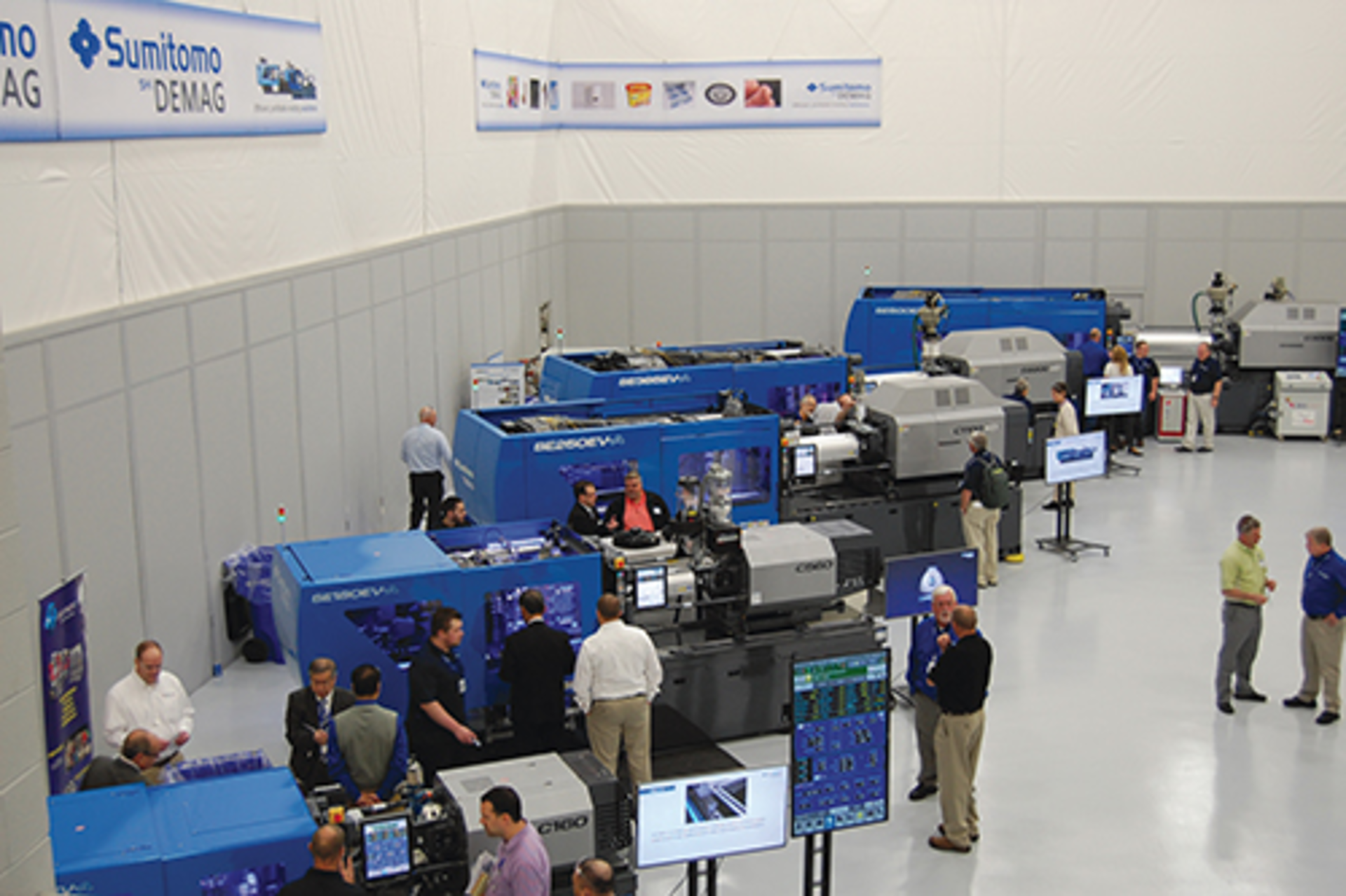 Sumitomo unveils five SEEV-A machines.